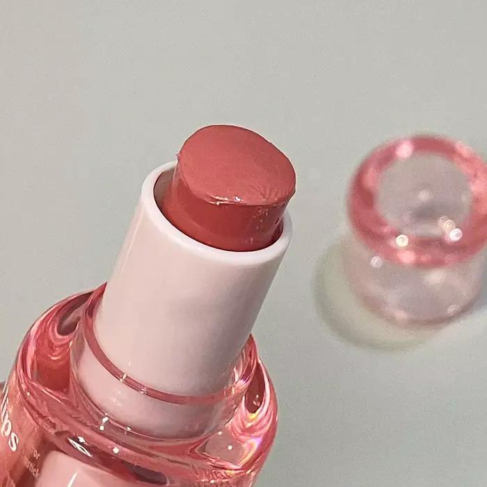 HERORANGE Rouge à lèvres léger à l'eau miroir scintillant clair