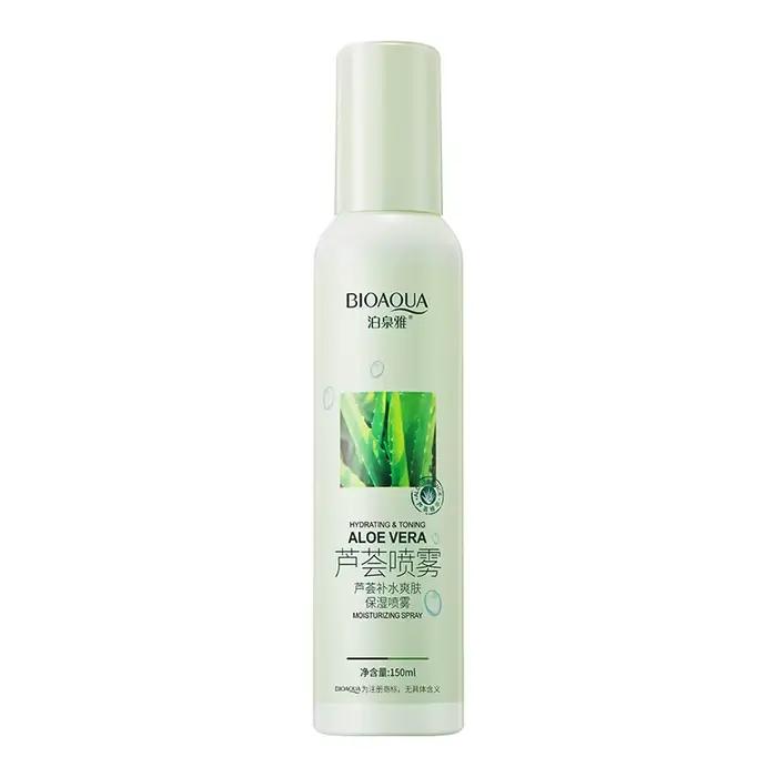 Vera Aloe acide hyaluronique Spray hydratant maquillage eau visage Toner rafraîchissant contrôle de l'huile