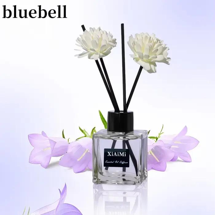 Huile d'aromathérapie de lavande de Freesia de parfum de maison sans flamme avec le bâton de diffuseur de roseau désodorisant liquide décor de pièce ornements