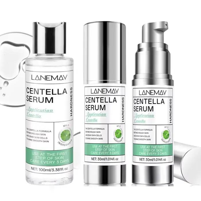 Essence coréenne à la Centella Asiatica 30ml/100ml, Eau d'essence apaisante douce pour peaux délicates, Sérum de soin du visage délicat