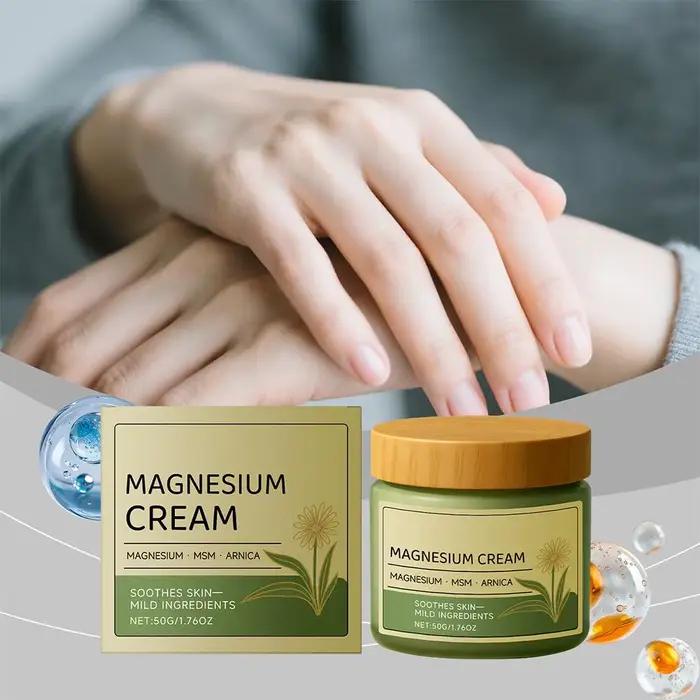 Crème apaisante au magnésium
