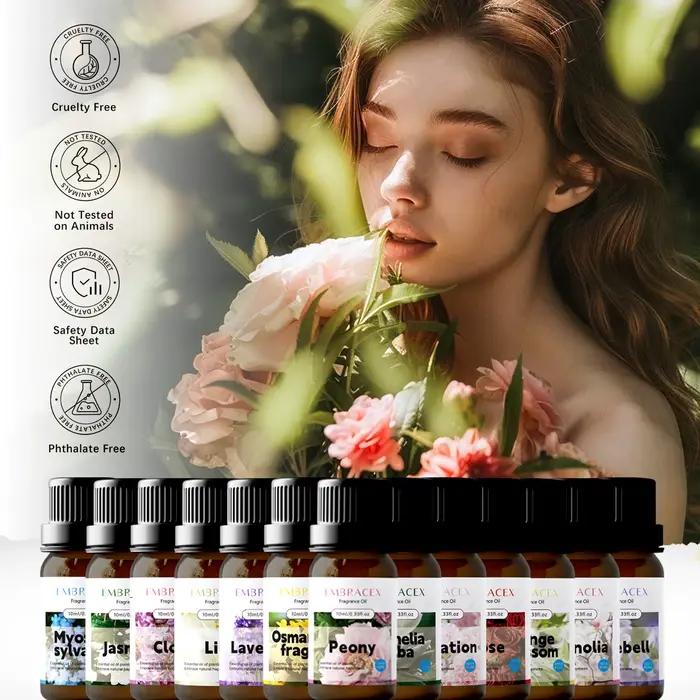 21 modèles d'huiles essentielles florales