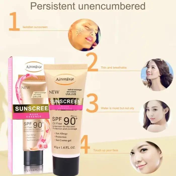 Crème solaire pour le visage et le corps