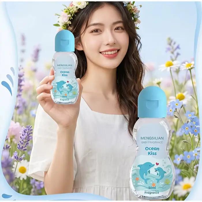 Eau de Cologne pour bébé Dream Silk Love, parfum léger aux fruits et aux dattes, fragrance longue durée, spray de parfum pour bébé My Milk Ocean Kiss Fresh 50ml