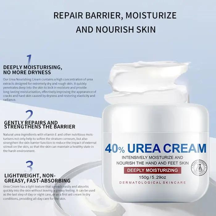 Crème à l'urée 40% pour les mains et les pieds