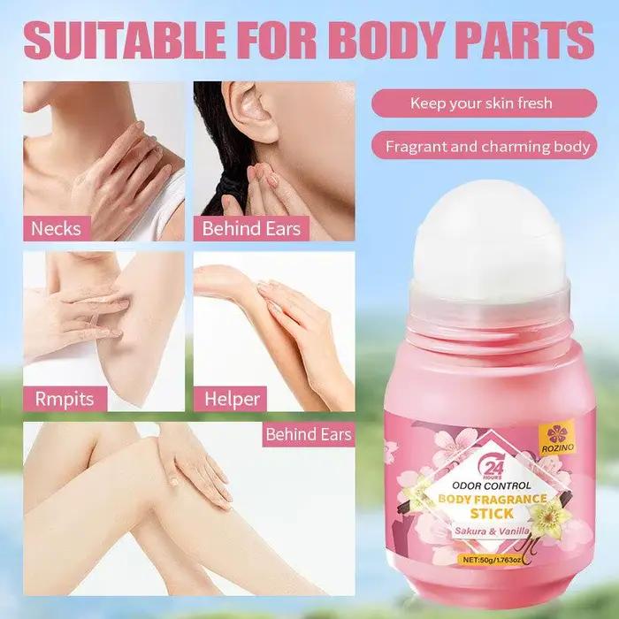 Stick de parfum corporel Sakura Vanille