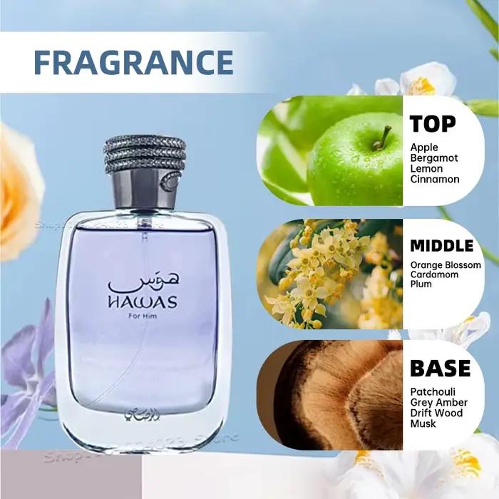 Parfum Hawas pour homme 100 ml