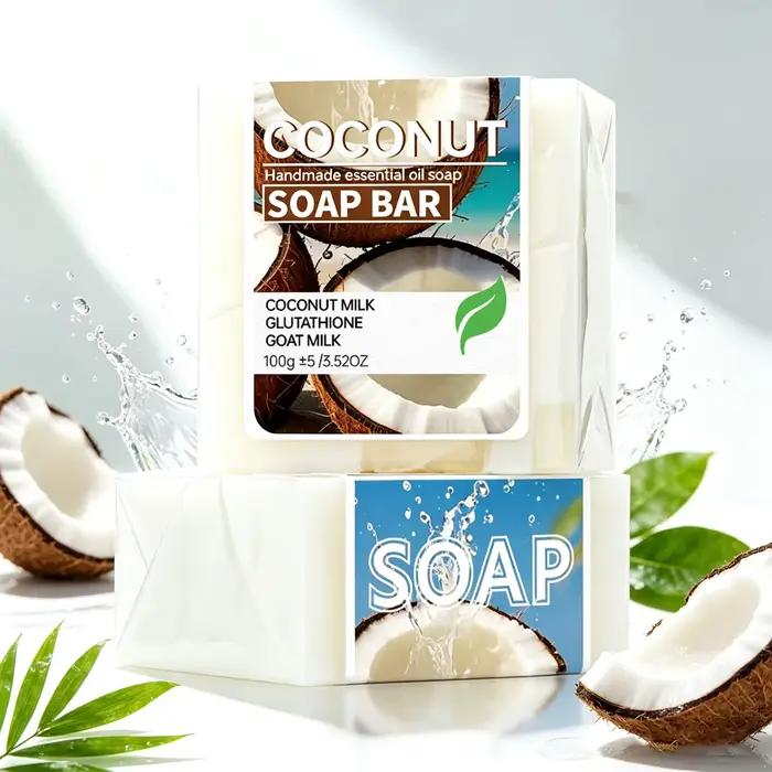 Savon hydratant au lait de coco