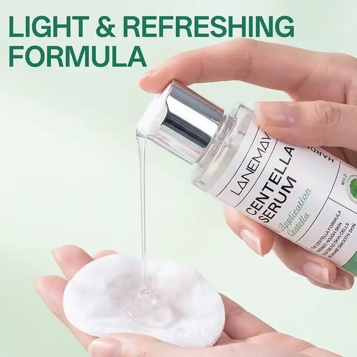 Essence coréenne à la Centella Asiatica 30ml/100ml, Eau d'essence apaisante douce pour peaux délicates, Sérum de soin du visage délicat