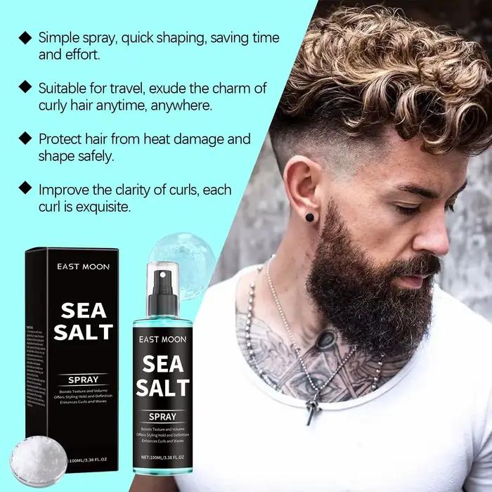 Spray coiffant au sel de mer