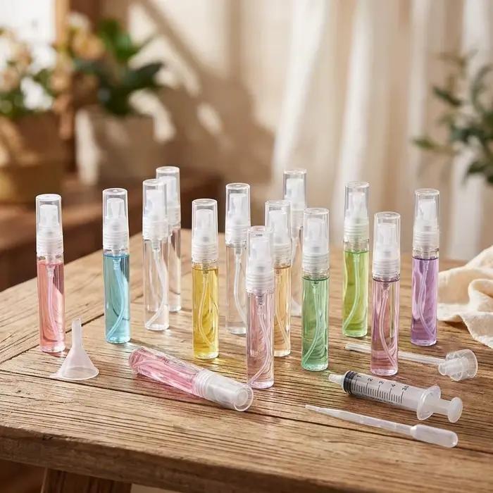 10/20/50 pièces, flacons d'échantillons de parfum miniatures vides