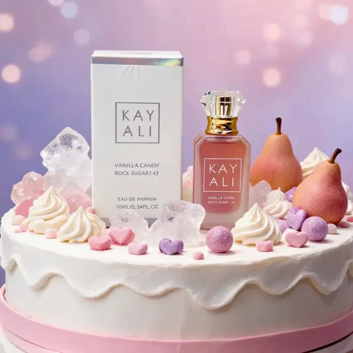 Parfum Vanille Bonbon Eau de Parfum Longue Durée Notes Gomme à Mâcher Fève de Tonka Fragrance Gourmande Sucrée Femme Occasions Spéciales