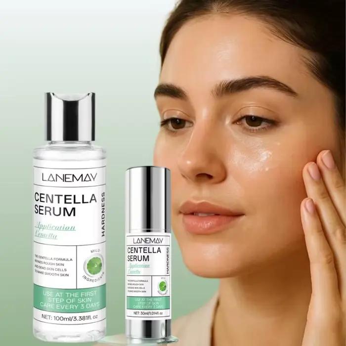 Essence coréenne à la Centella Asiatica 30ml/100ml, Eau d'essence apaisante douce pour peaux délicates, Sérum de soin du visage délicat
