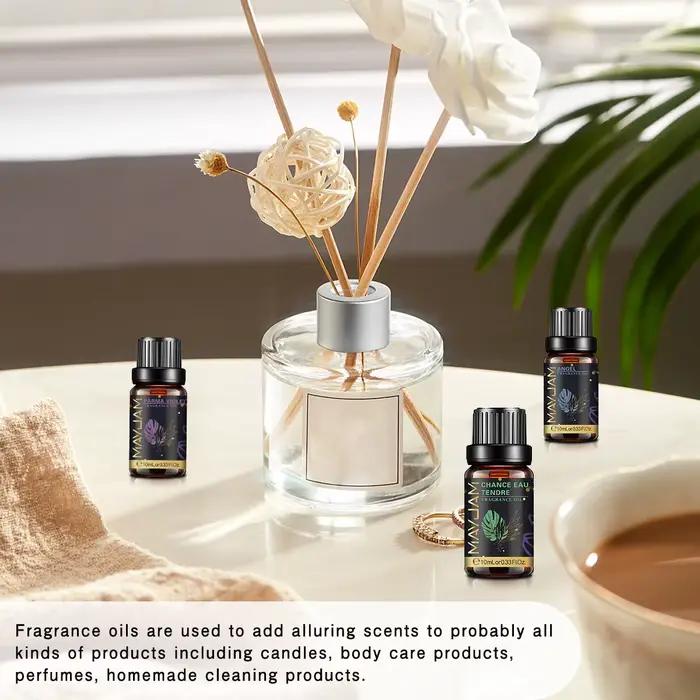 MAYJAM 10ml huile parfumée pour maison voiture diffuseur noix de coco vanille La Vie Est Belle ange orchidée noire