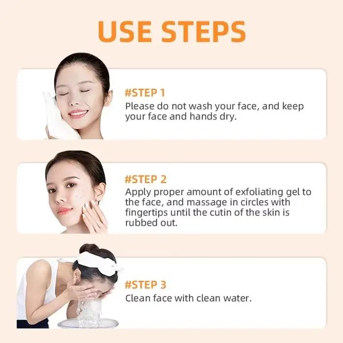 Gel exfoliant orange 50g