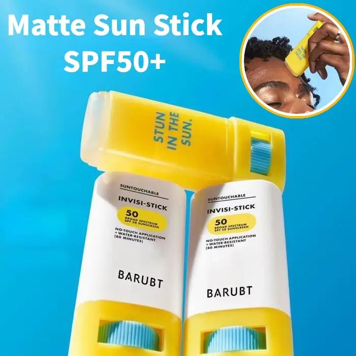 Stick solaire mat SPF50+ imperméable