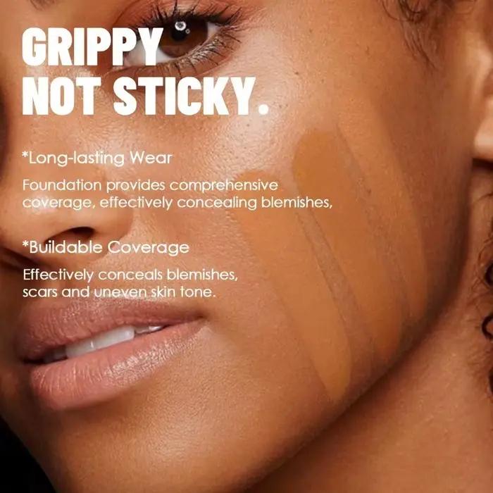 Fond de teint liquide imperméable et résistant à la sueur, naturel et durable, sans démaquillage, cosmétiques pour le visage
