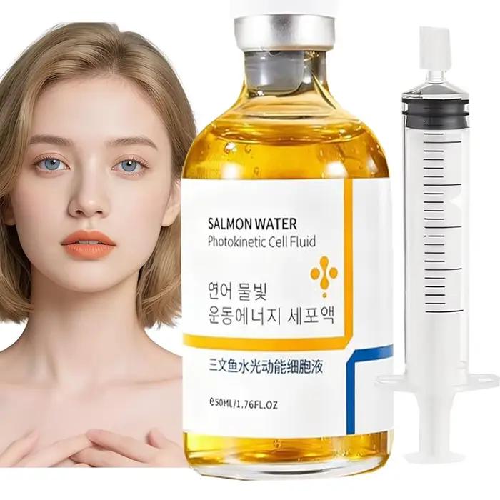 Eau de saumon cellule photokinétique essence anti-rides légère