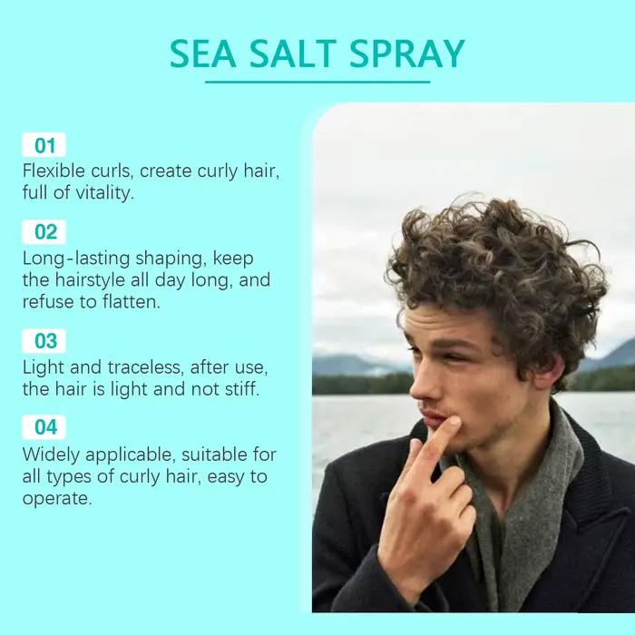 Spray coiffant au sel de mer