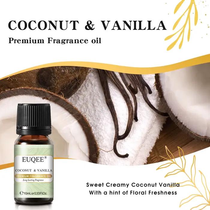 EUQEE 10ML huile parfumée série florale pour aromathérapie