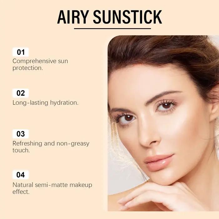 Stick Crème Visage Hydratant et Protecteur Solaire Corps SPF 50+ Fini Mat