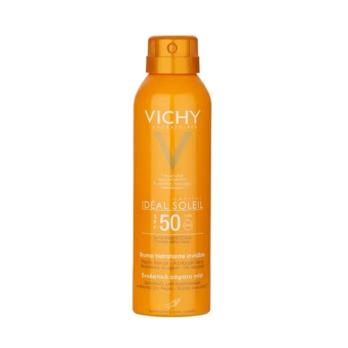 Vichy Ideal Soleil  Brume hydratante Invisible Spf50 200ml