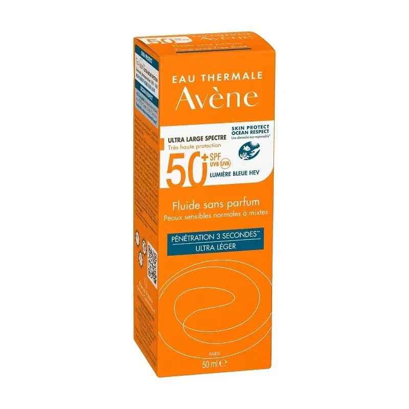 Avène Fluide Sans Parfum SPF 50+ 50 ml