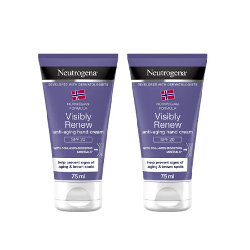 Neutrogena Crème Pour Les Mains Anti-Âge Spf 20 Duo 75ml