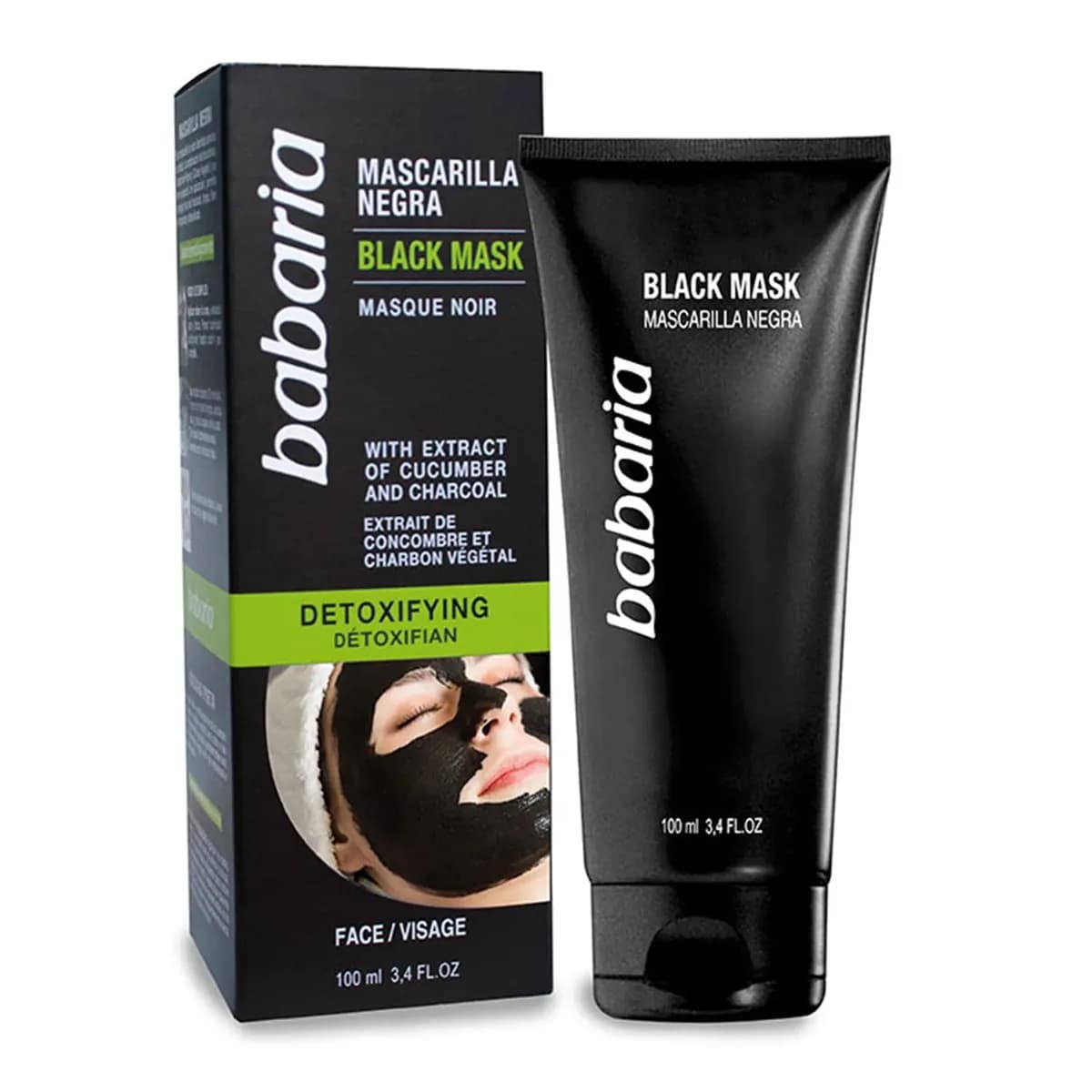 Babaria Black Detox Masque 100ml