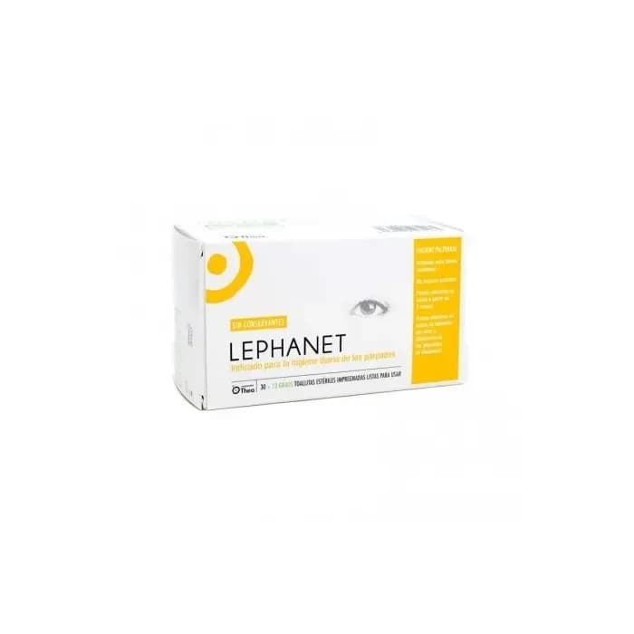 Lephanet Hygiène Des Paupières Et Cils 30+12 Lingettes