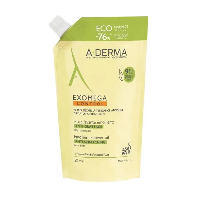 A-Derma Exomega Eco Recharge Huile Bain et Douche 500 ml