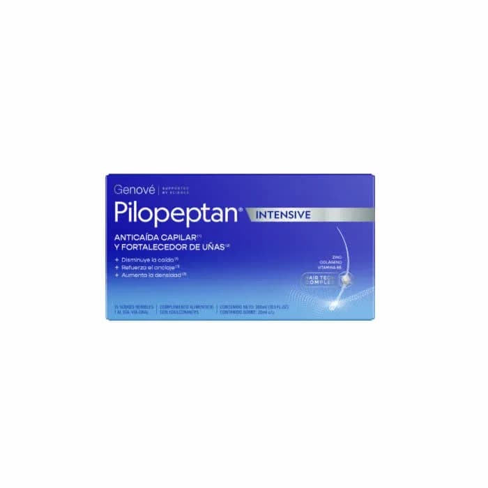 Genove Traitement Intensif Pilopeptan Pour Les Cheveux et Les Ongles 15 Sachets