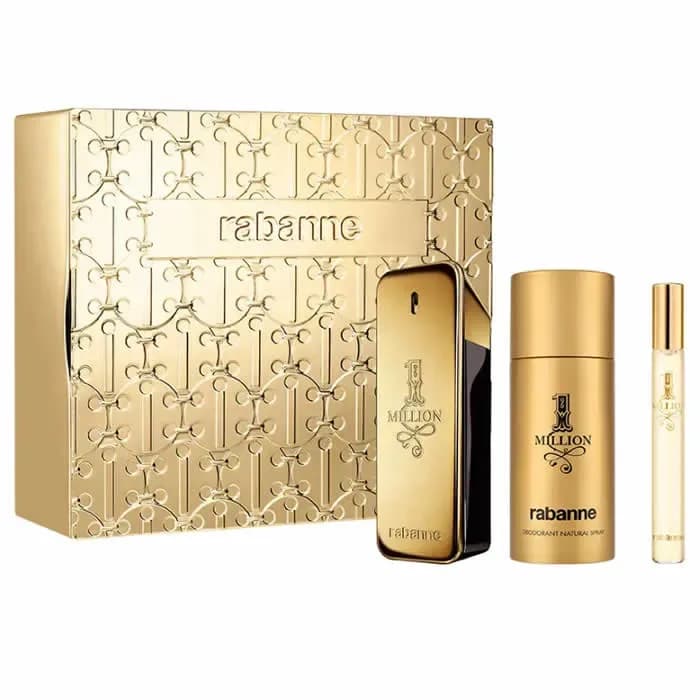 Paco Rabanne 1 Million Eau De Toilette Vaporisateur 100ml Coffret 3 Produits
