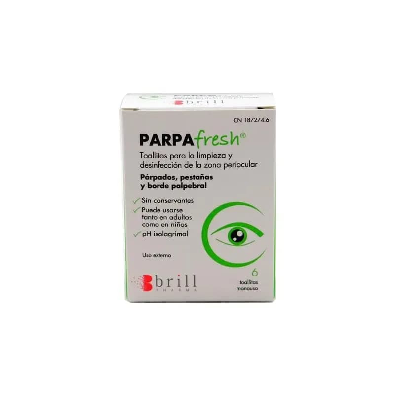 Hylo Parpafresh Toallitas Oculares 6 Unidades