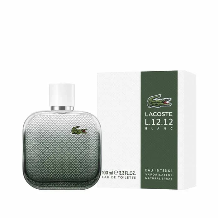 Lacoste L.12.12 Blanc Eau Intense Eau De Toilette Vaporisateur 100ml