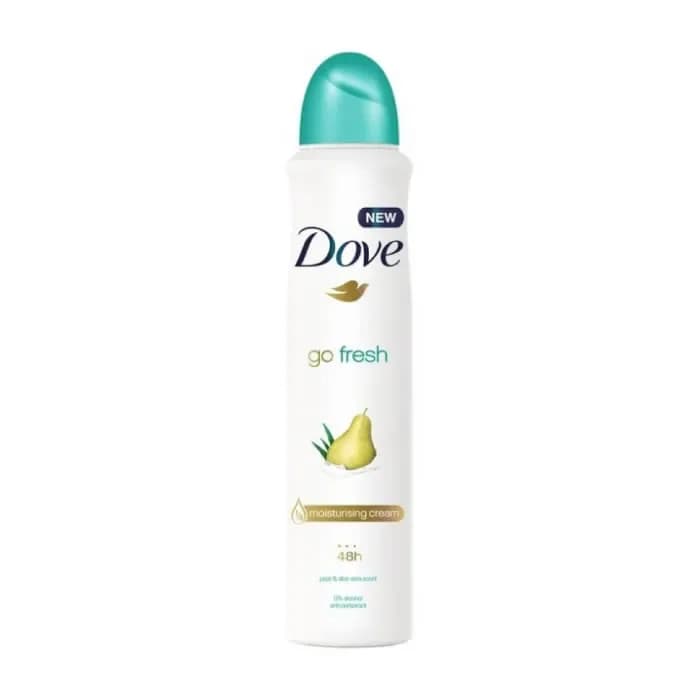 Dove Go Fresh Pear And Aloe Vera Déodorant Antiperspirant 48h Vaporisateur 250ml
