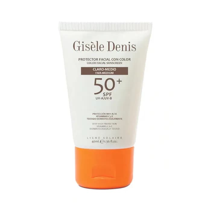 Gisèle Denis Crème Solaire Faciale Avec Couleur Fair/Medium 40ml