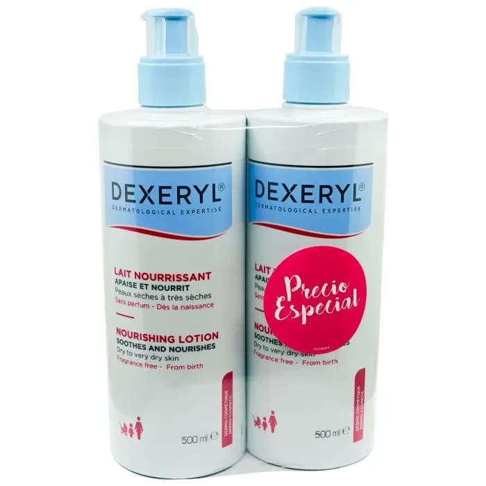 Dexeryl Duo Lotion Nourrissante 2x 500 ml