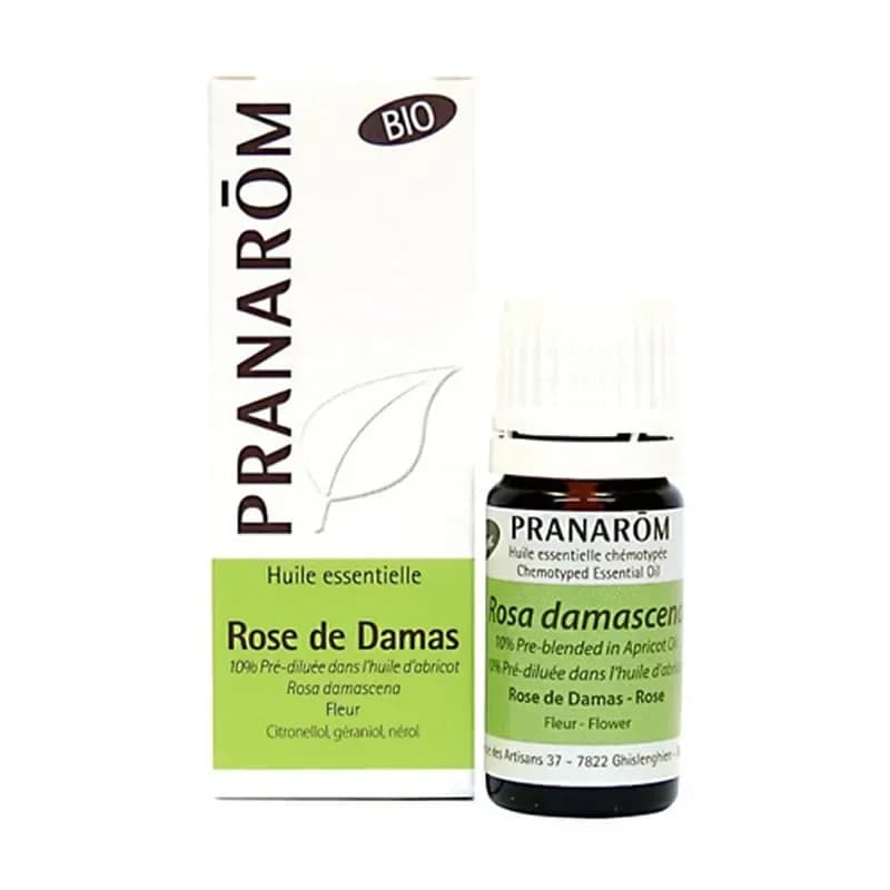 Huile Essentielle De Rose De Damas Bio 2 ml Pranarom