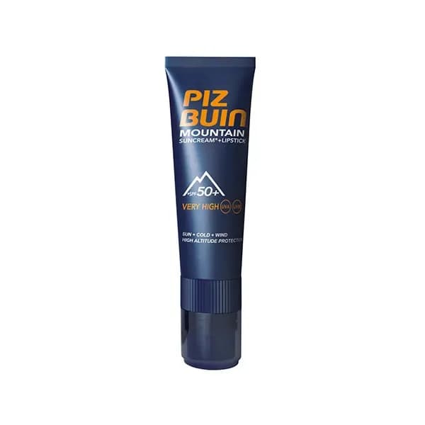 Piz Buin Mountain Crème Solaire Et Stick À Lèvres SPF50 20ml