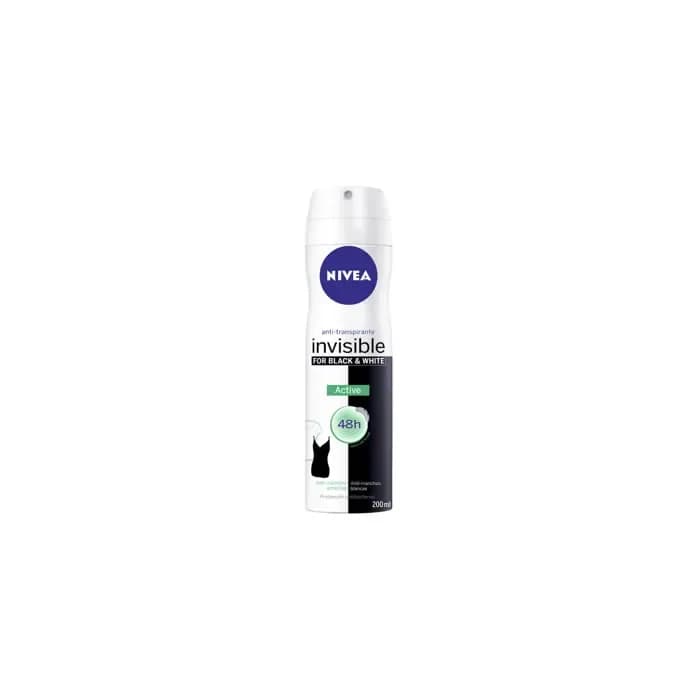 Nivea Atomiseur Black & White Active 200ml