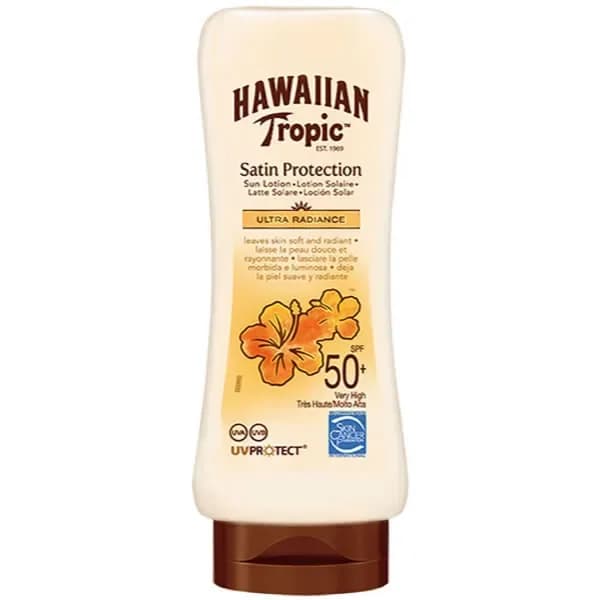 Hawaiian Tropic Satin Protection Ultra Radiance Lotion Solaire Spf50 180ml