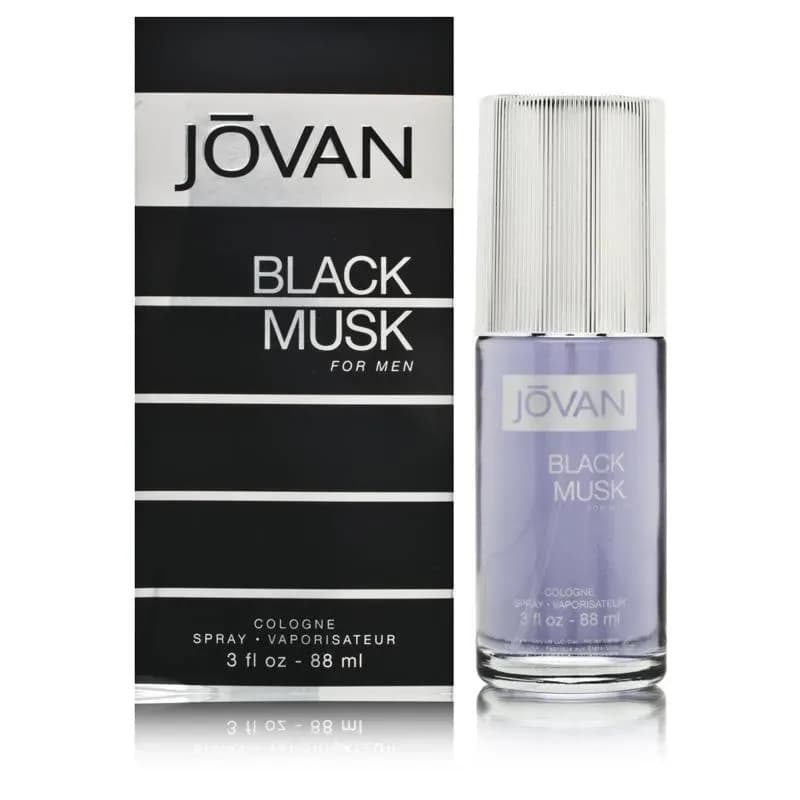 Jovan Black Musk Men Eau De Cologne Vaporisateur 88ml