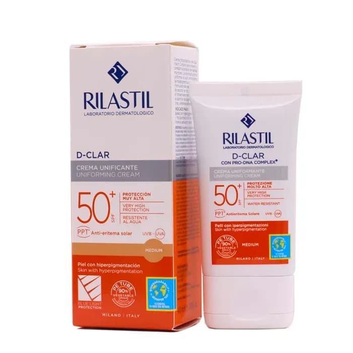 Rilastil D-Clar Spf50+ Crème Unifiante Moyenne 40ml