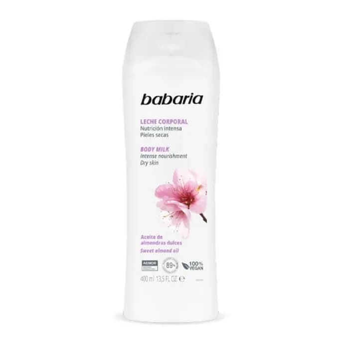 Babaria Lait Corporel Amandes Douces Peaux Très Sèches 400ml