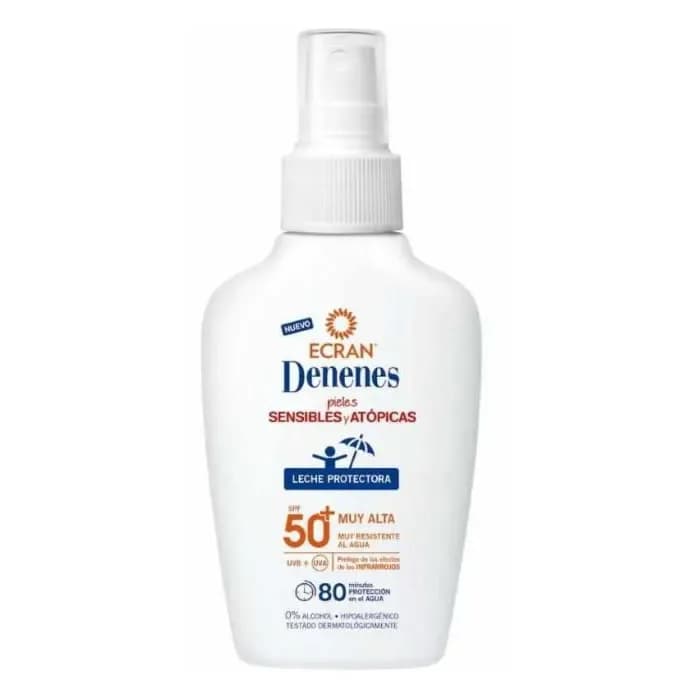 Denenes Solar Protective Milk Vaporisateur Spf50+ Peau Sensible 100ml