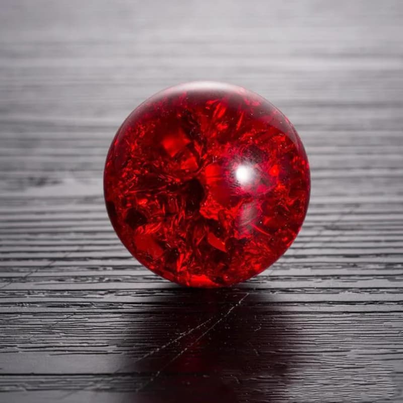 Boule de glace en verre et cristal, fontaine de bonsaï, caractéristique d'eau, sphère décorative, ac