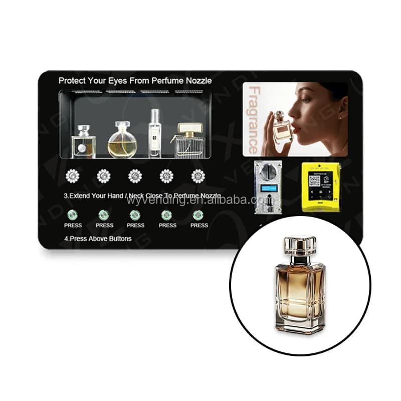 Distributeur automatique de parfum pour centre commercial et rue commerçante, distributeurs automati