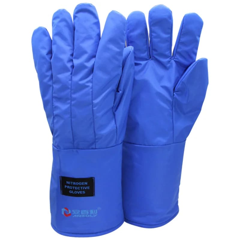 Gants cryogéniques longs de 38cm, imperméables, résistants aux basses températures, gants de protect