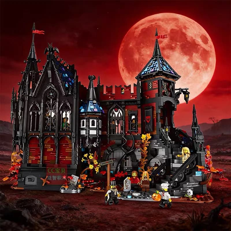 Blocs de construction Creative Store Classic Castle Adventure Transylvania Street View Castle 4056 p